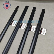 OEM 4 Pack Weatherstrip Door Seal Belt Kit For 2008-2017 Mitsubishi Lancer