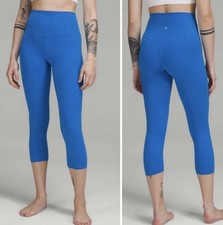 Lululemon Leggings Swift Speed Size 2 HR Crop 21” Poolside Blue MSRP $118