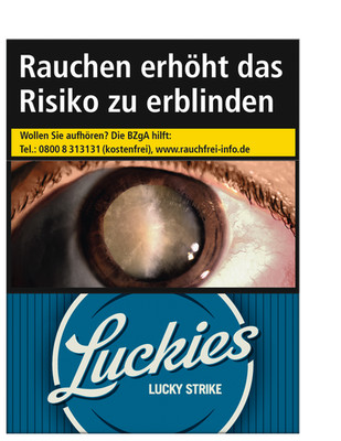 Zigaretten Lucky Strike Luckies Crafted 1871 blue Giga 1 Stange je 10x20 NEU