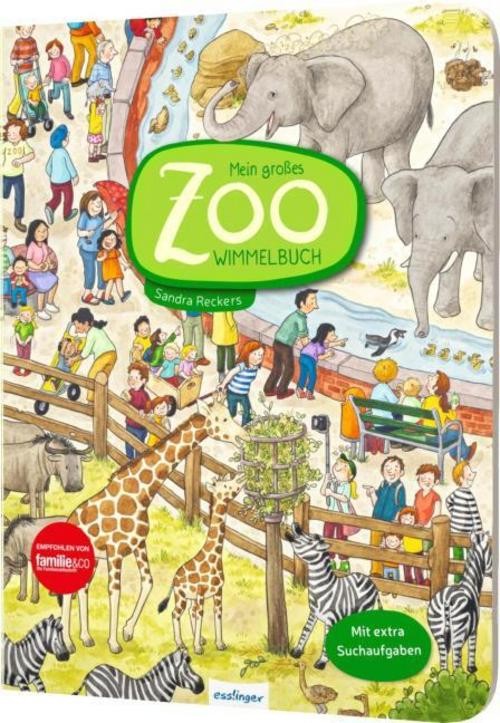 Mein großes Zoo-Wimmelbuch Sandra Reckers