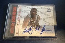1997 Score Board - Authentic Autographs Anthony Johnson Red Foil (AU, RC)