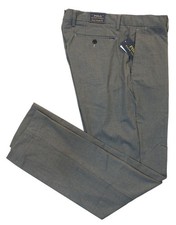  125 Polo Ralph Lauren Flat Stretch Straight Fit Classic Golf Dress Pants 30 GRY