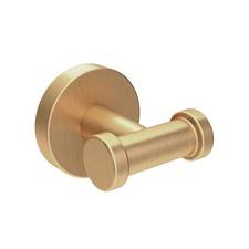 353DRH-BBZ Dia Wall-Mounted Double Robe Hook in Brushed Bronze, Size