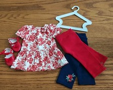 American Girl Doll Janie And Jack Outfit Set Dress