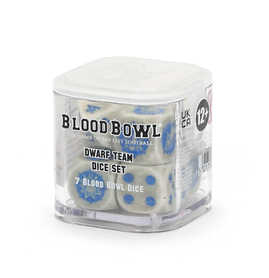 Blood Bowl: Dwarf Team Dice Set | eBay