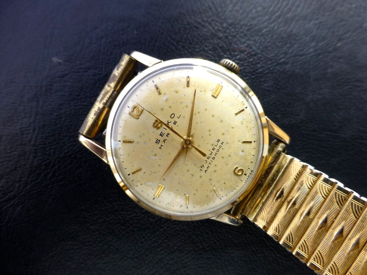 SEIKO MARVEL MANUAL WINDING ( 17 JEWELS & 14k GOLD FILLED) | eBay