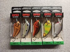 Rapala Otts Garage OGT 4 Tiny 4 Circuit Board Lip Balsa Crankbait (5) Colors!!