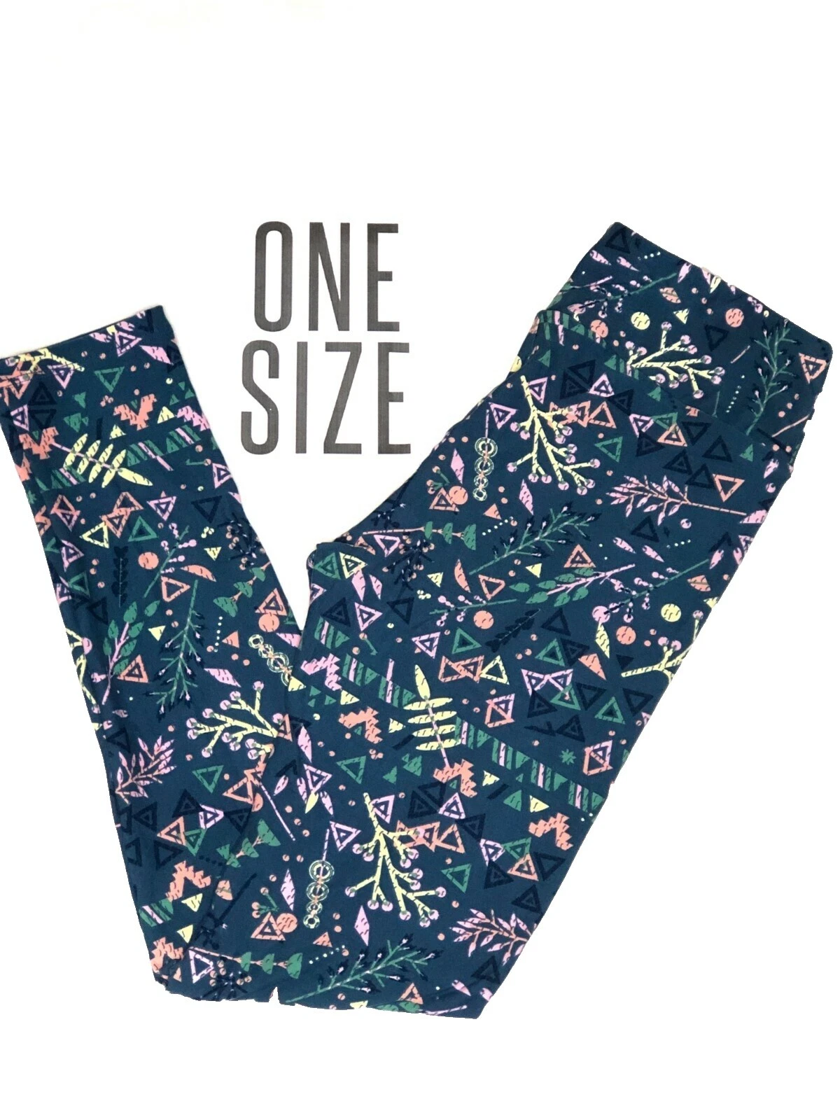 Леггинсы из смеси с геометрическим рисунком LuLaRoe из полиэстера для женщин