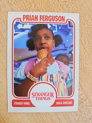 Stranger Things Custom Trading Card - Erica Sinclair Played By Priah Ferguson