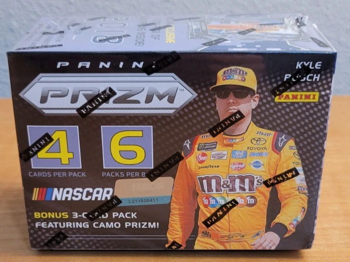 2018 Panini Prizm NASCAR Racing Cards Factory Sealed 7 Pack Blaster Bonus Box - Image 2 of 2