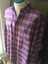 Mens Casual HUGO BOSS medium Shirt long Sleeve, Multi Styled Buttons, Spotless.