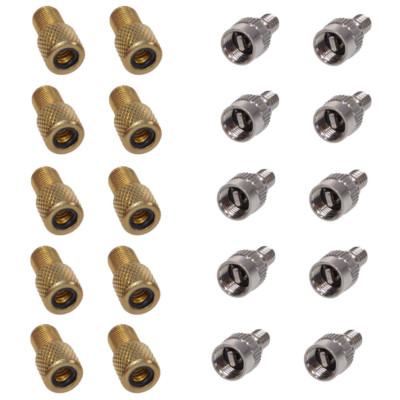 Ventiladapter Set Autoventil Adapter Dunlopventil Adapter Pumpe 1er 5er 10er