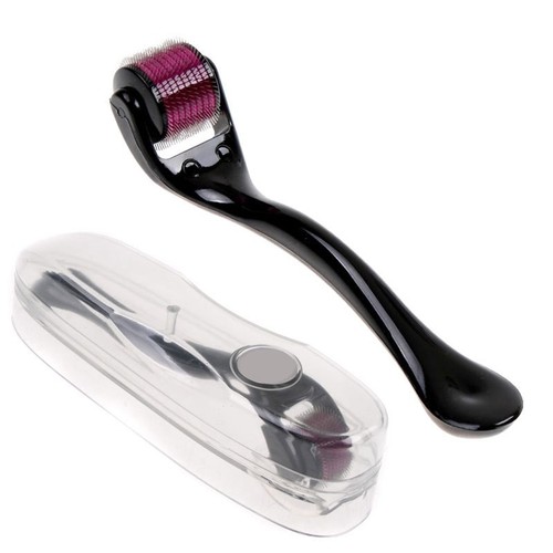 Derma Micro Skin Roller 1.5 mm Black Anti-aging, Scars, Acne, Cellulite, Beard - Picture 2 of 7