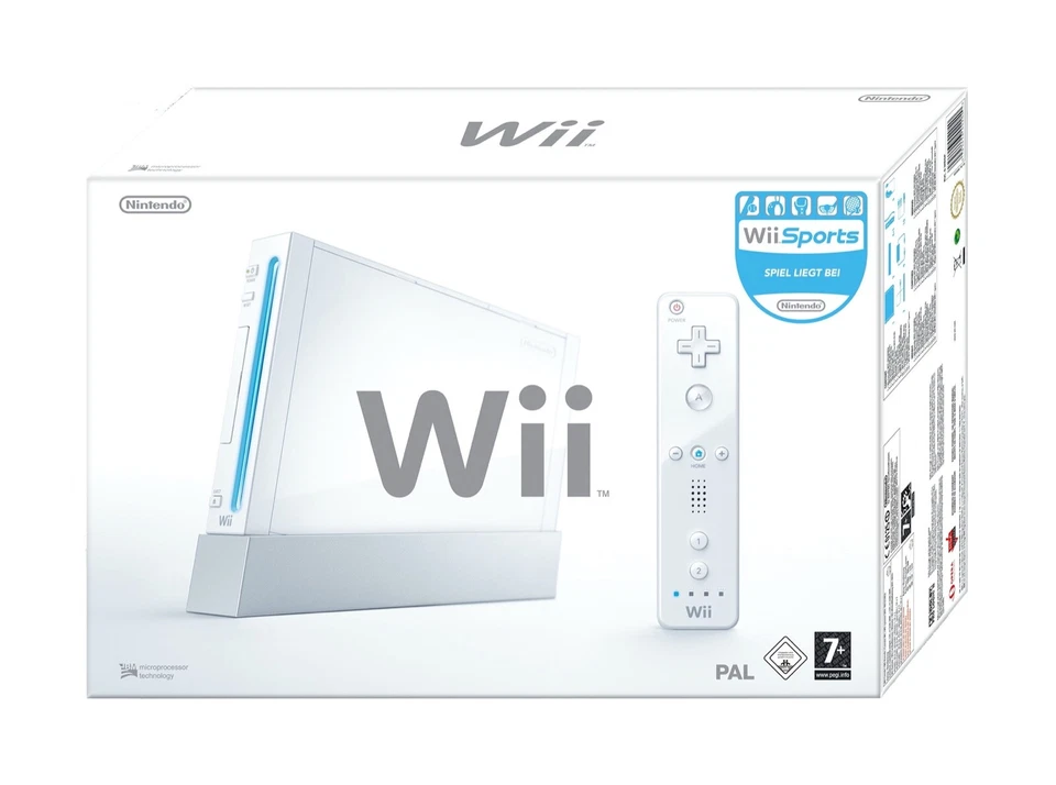 Nintendo Wii White Console + ORIGINAL Remote Controller, Nunchuk, Cables & Game - Image 4 of 4