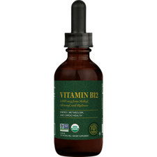 Vitamin B12, 5000 mcg, 3-in-1 Organic Liquid ...