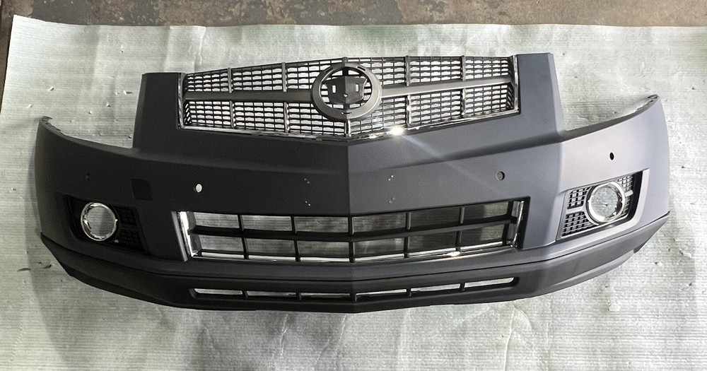 For 2010-2011-2012 Cadillac SRX Front Bumper Assembly W Sensors Holes