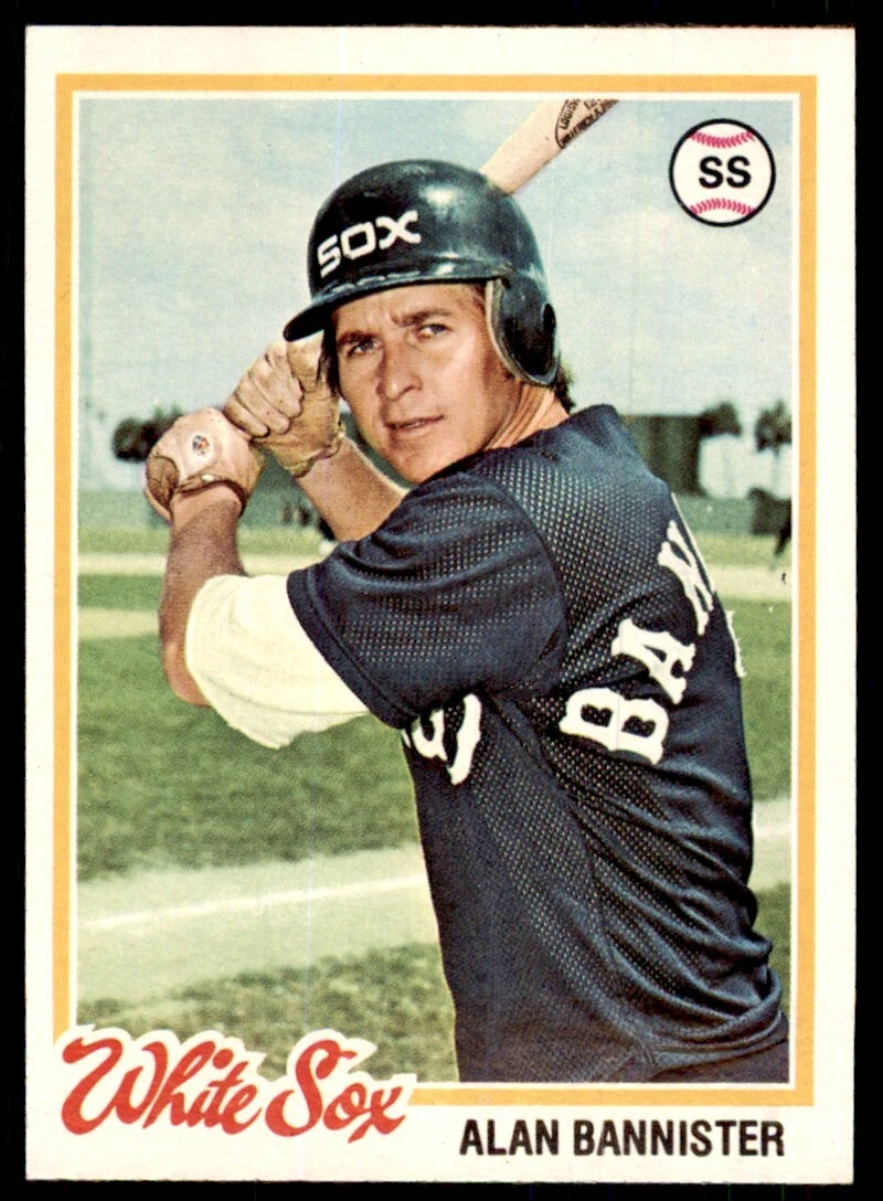 1978 TOPPS ALAN BANNISTER CHICAGO WHITE SOX #213 (100)