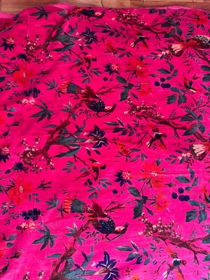 cotton velvet dress fabric Dress Making Fabric Organic Cotton Clover Floral