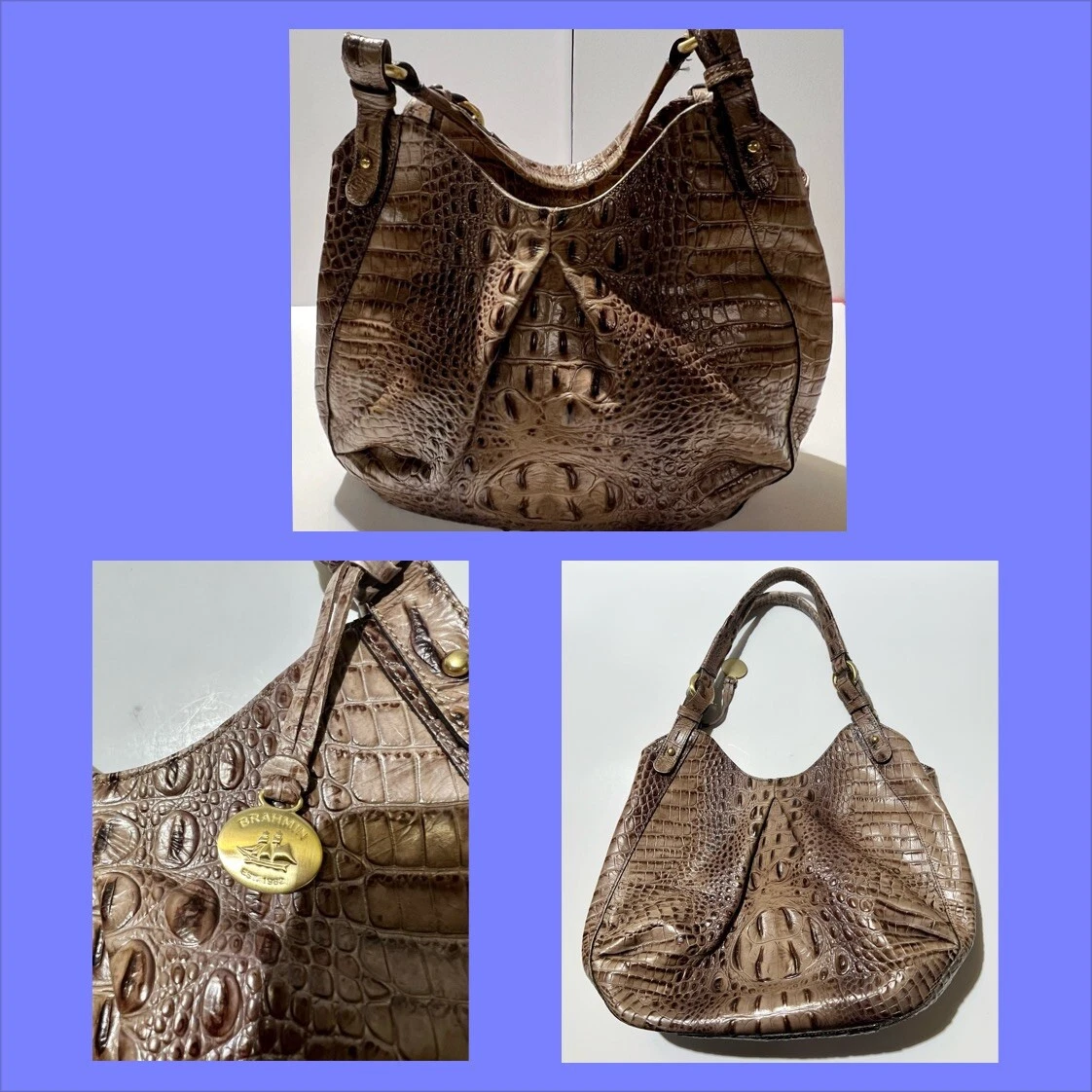 Anywhere Convertible Handbag | Pecan Melbourne | BRAHMIN