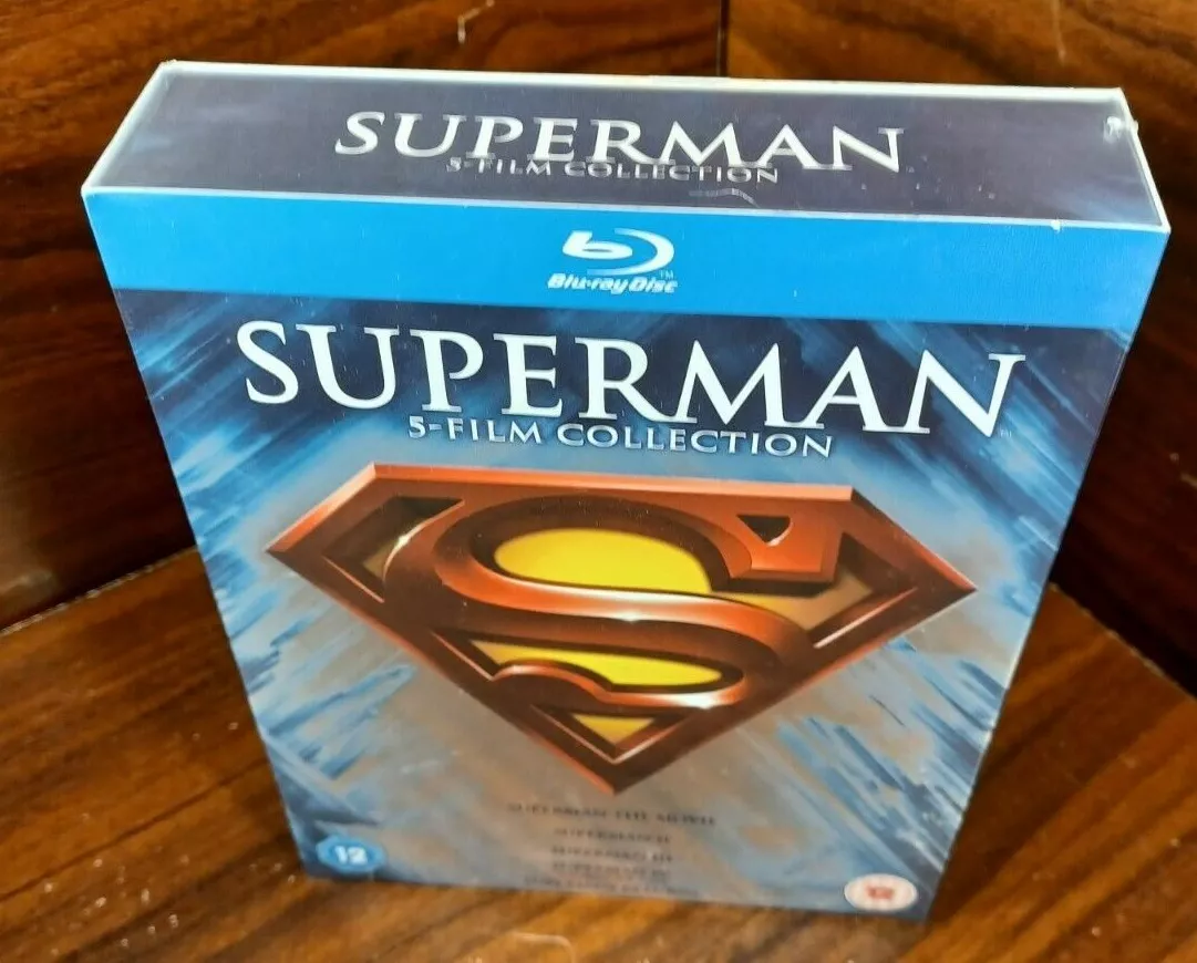 Superman Motion Picture 5 Film Collection - Blu-ray Set [Region