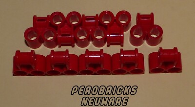 LEGO Technic Technology 10x Axis Pin Connector #32291 Red NEW PRODUCT
