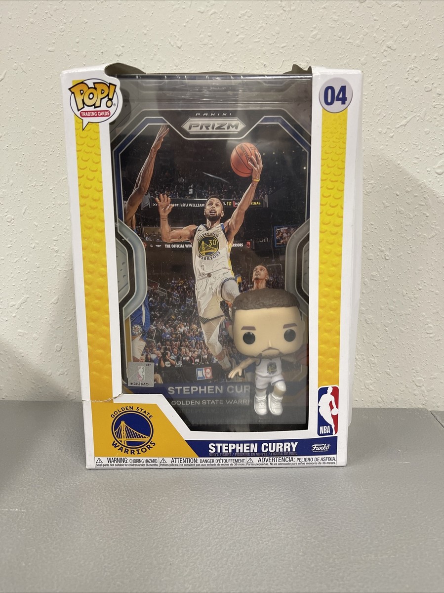 Funko Pop! NBA Stephen Curry Pop! Prizm Trading Card Figure