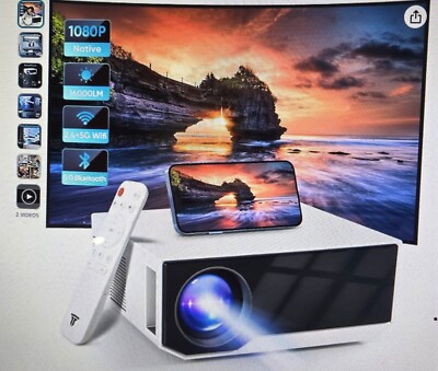 ZDK Projector with WiFi and Bluetooth