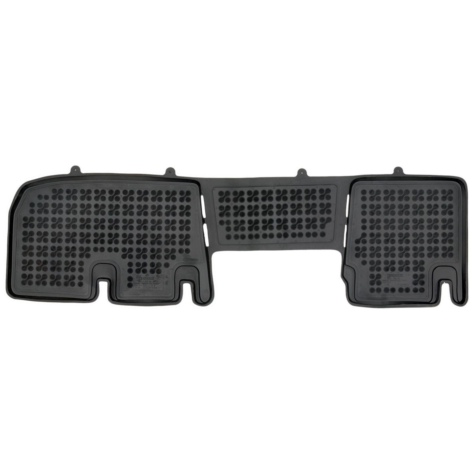 Tapis de sol Opel Vivaro II anti-saleté en caoutchouc imperméable Rezaw-Plast
