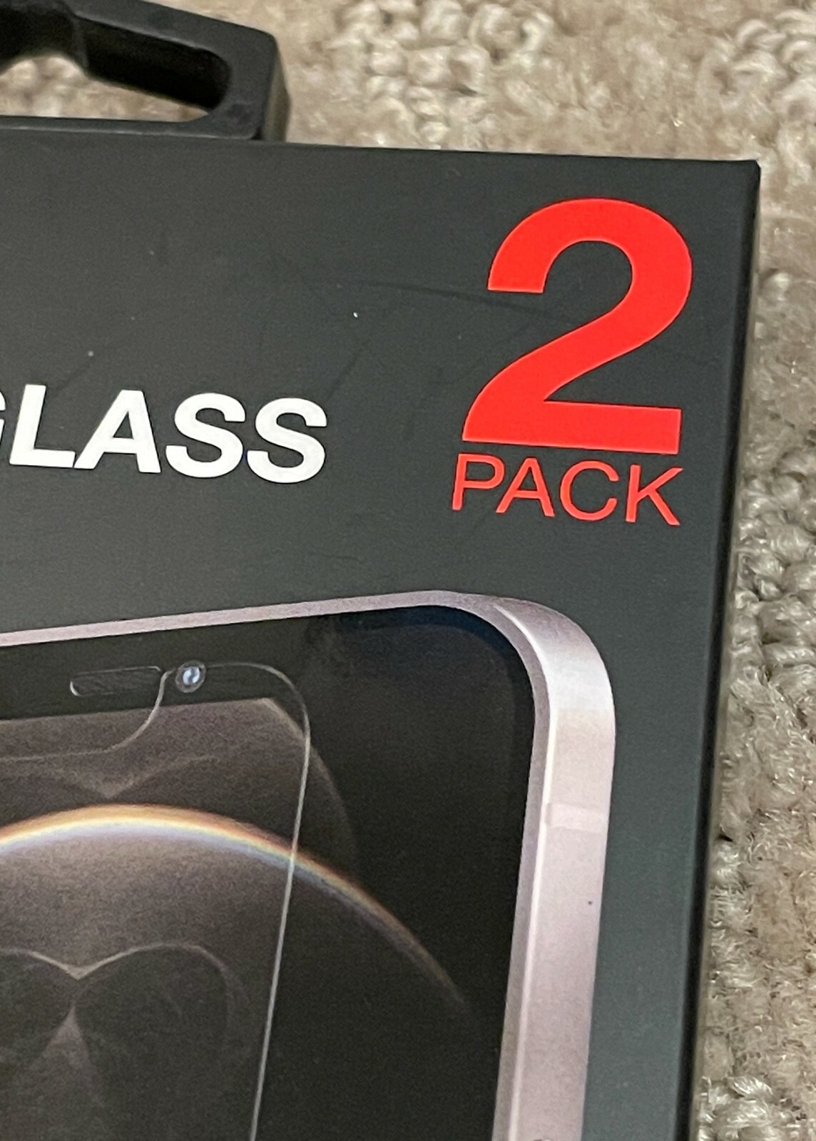  Primo Tempered Glass 2 Pack Screen Protector for iPhone 12 Pro Max