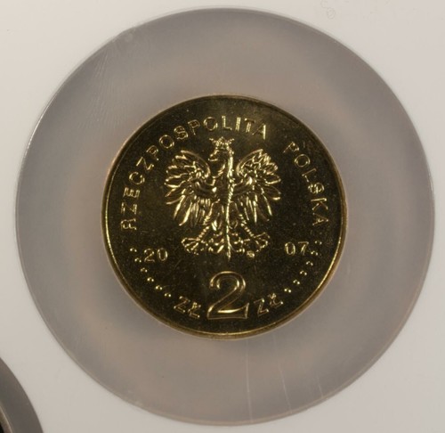 Poland Set Of Four Coins 2007 MW NGC PF 70 Ultra NGC MS 66 NGC MS 63 - Picture 6 of 10