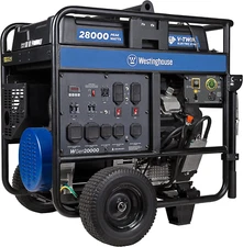 Westinghouse 28000-W Portable RV Ready Gas-Powered Generator with Electric Start
