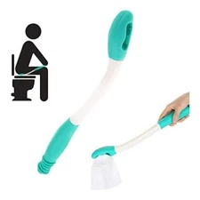 Toilet Aids Tools, Long Reach Comfort Wipe, Bottom Buddy Toilet Tissue Wiping Ai