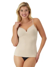 Women'S Shapewear Cool Comfort Firm Control Wirefree Camisole, Style W83070, Siz