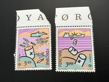 ICOLLECTZONE Faroe Island 143-144  VF NH