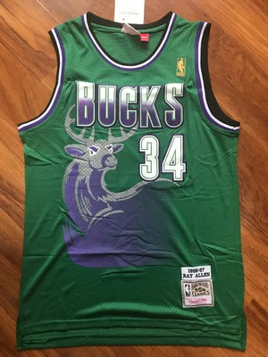 ray allen throwback jersey