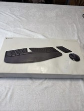 Microsoft L5V-00001 Sculpt Ergonomic Keyboard Mouse Keypad READ DESC. 