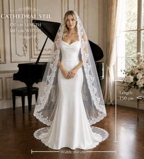Cathedral Veil With Comb