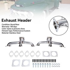Exhaust Header Manifold For Ford Flathead Pickup Truck Shorty 1932-1953 V8