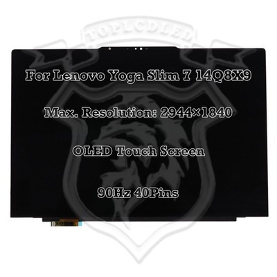 Lenovo Yoga Slim 7 14Q8X9 83ED0003US OLED Screen Assembly Panel 2944×1840 40Pins