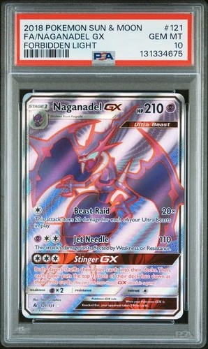 Naganadel-GX graded PSA 10 for sale on eBay