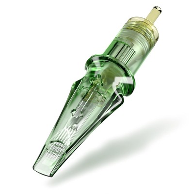 Solong Tattoo Elite #12 Gauge 11 Nadel Rundmagnum Lange Taper Patronen 20er Pack