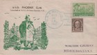 USS Phoenix CL 46 Launch Ceremony cover, postmark USS Hatfield 1938 — photo 1