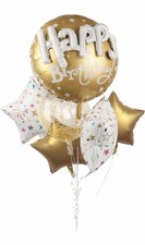 2 Pack Happy Birthday Balloon Sets. Pink and Gold. Brand New. Party Supplies
