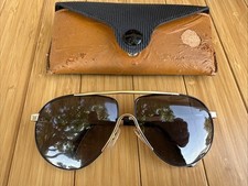 Vintage Blue Marlin MR-02 Aviator Sunglasses Glasses Made In Japan