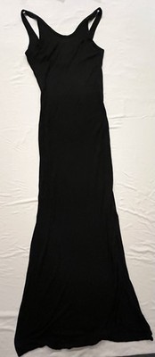 T Alexander Wang Tank Top Dress Size S/M Black Comfy Casual Beach Island Vibes