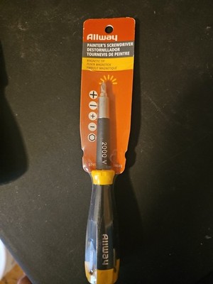 NEW Allway Tools SD41 4-in-1 Composite Shockproof Screwdriver 18041