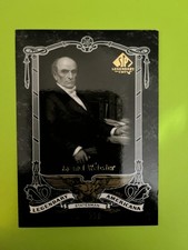 2007 UD SP Legendary Cuts Americana Insert #LA-45 Daniel Webster 057/550
