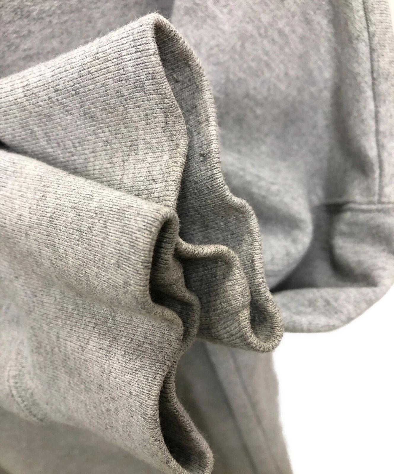 SUPREME Banner Pullover Felpa con Cappuccio Taglia:M Grigio Uomo