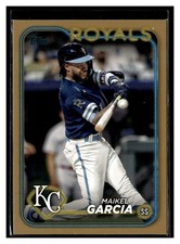2024 Topps #342 Maikel Garcia Gold #/2024