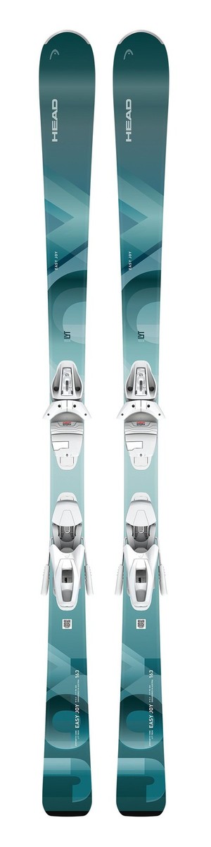 Head Easy Joy Women's All-Mountain Skis, 163cm w/ JOY 9 GW SLR 78